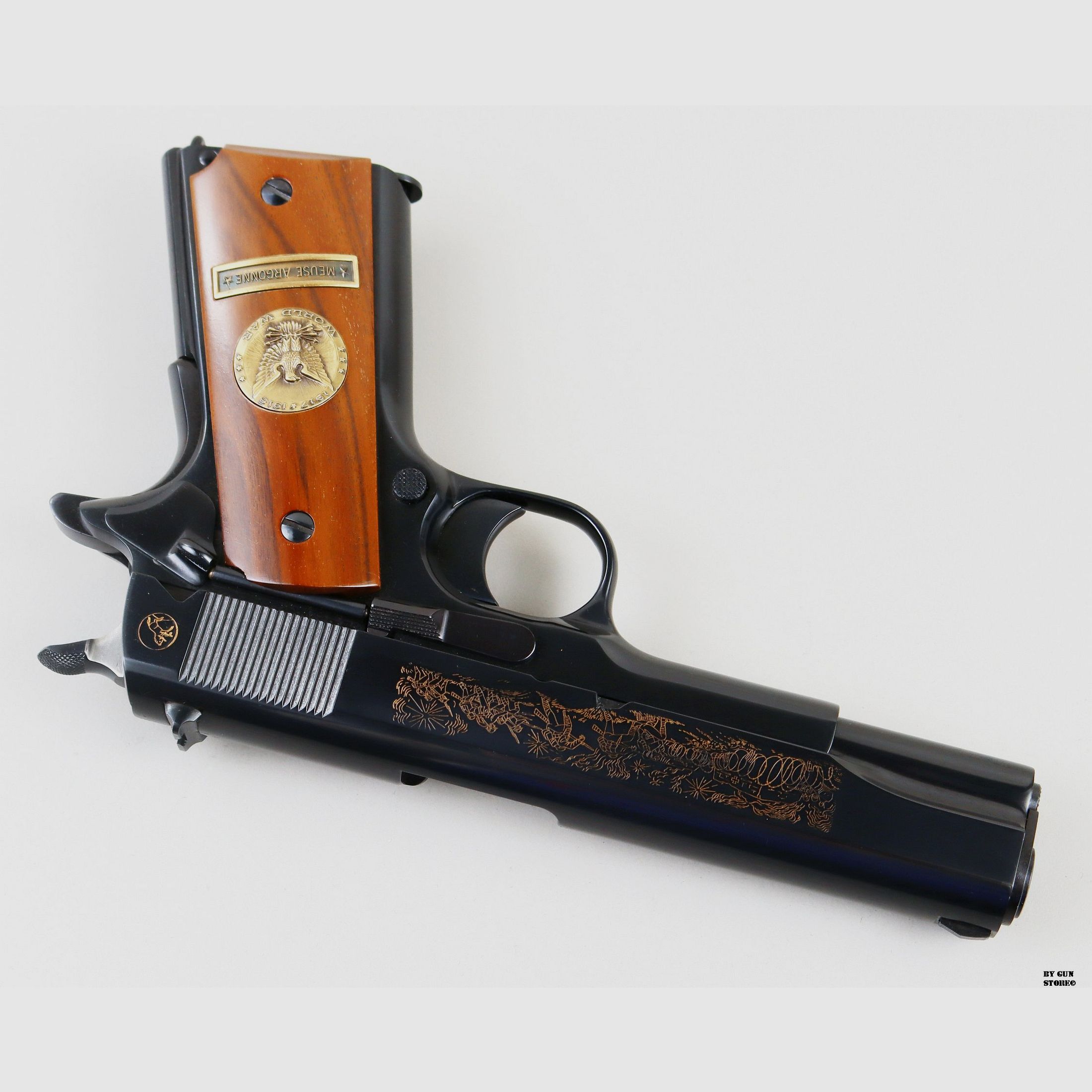 Pistole Colt Mod. 1911 Meuse Argonne Commemorativa Kal. 45 ACP Matr. 1073MA, Bild 5 von 11