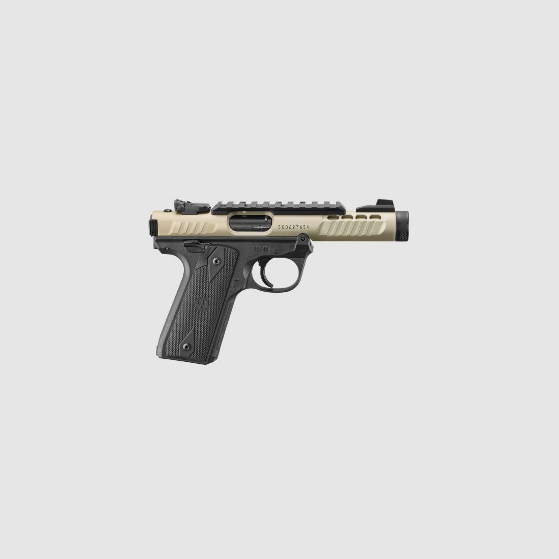 RUGER MARK IV 22 / 45 LITE - 4,4" - .22LR - CHAMPAGNER HONEY BADGER