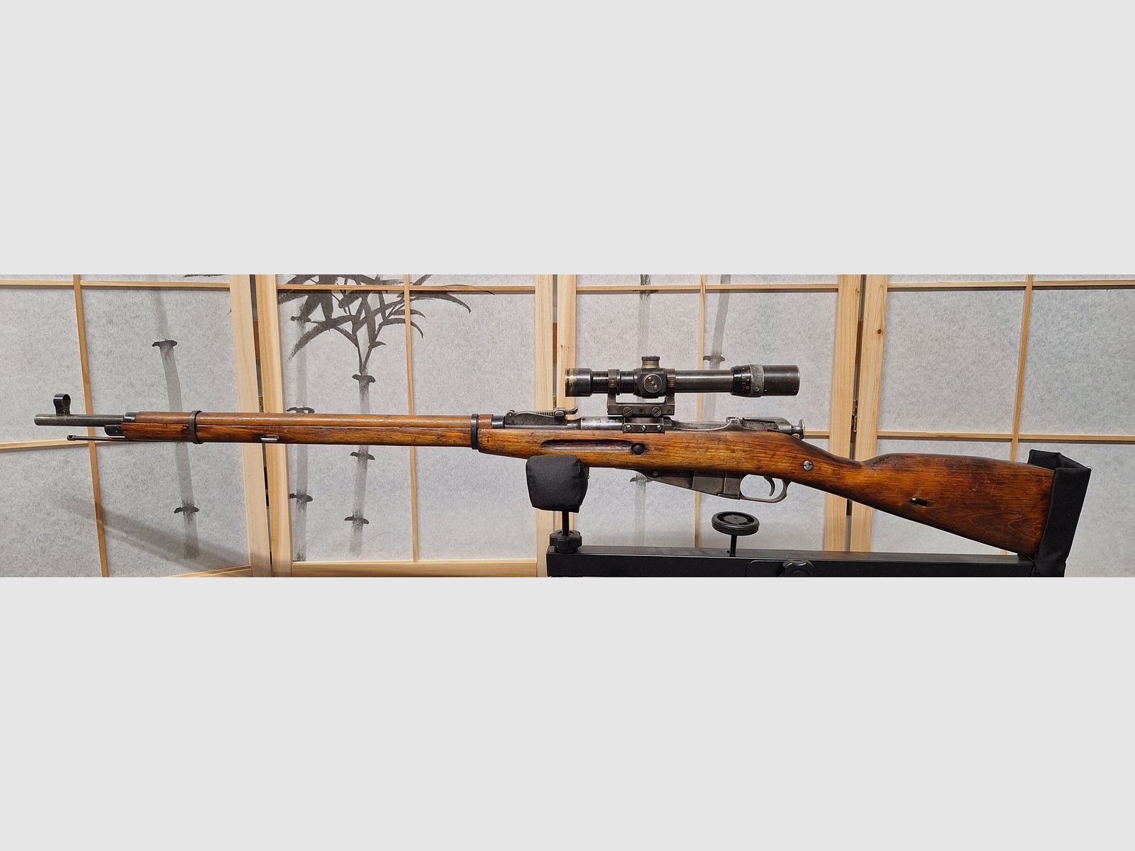 Mosin Nagant Tula 1935 PE Francotirador con montaje Smirnskiy 7,62x54R