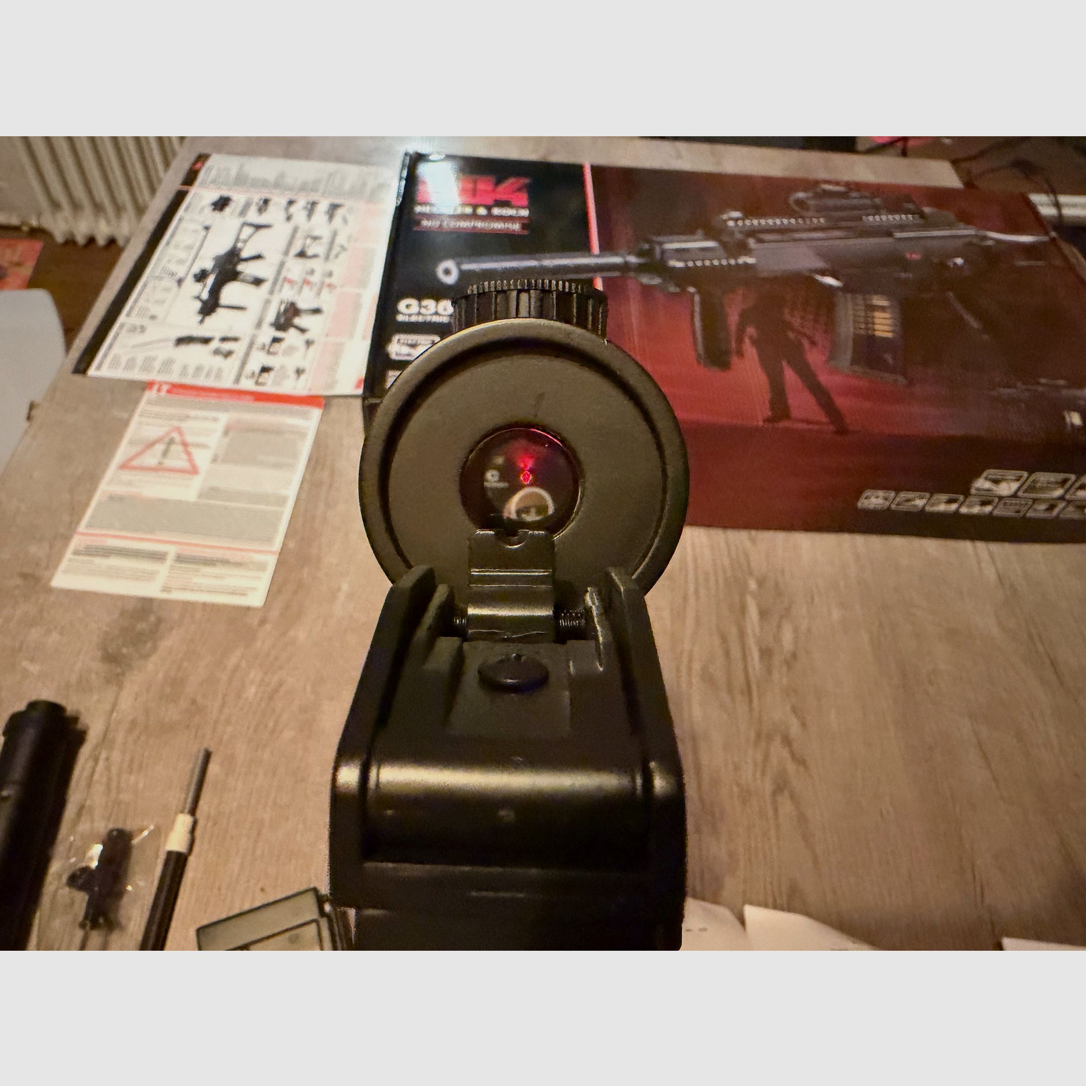 H&K G36C Softair 0,5J AEG + Zubehör