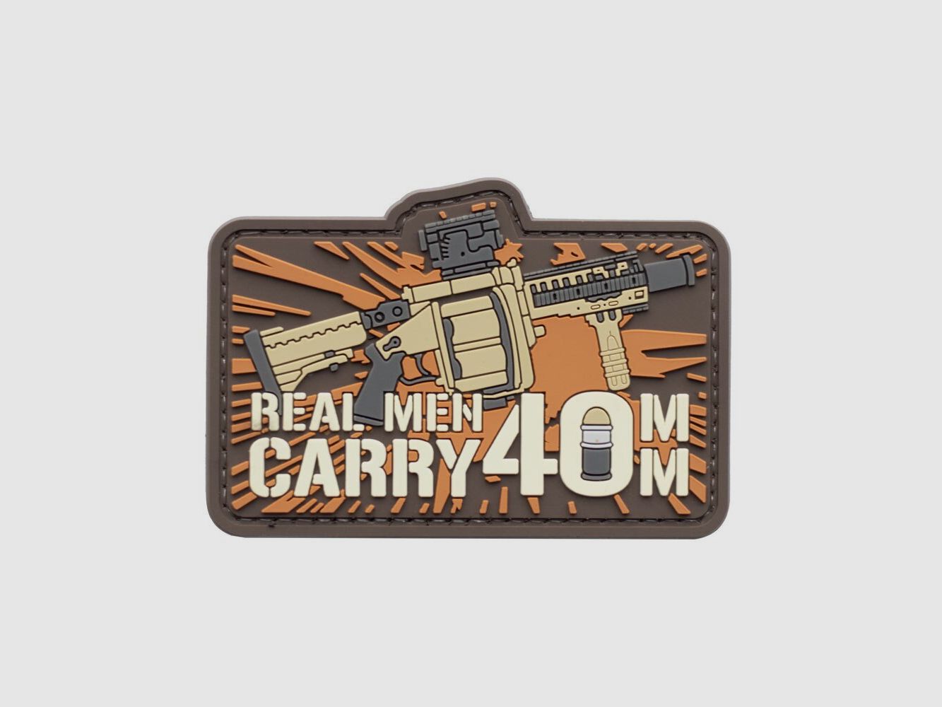 Real Men Carry 40mm PVC Patch