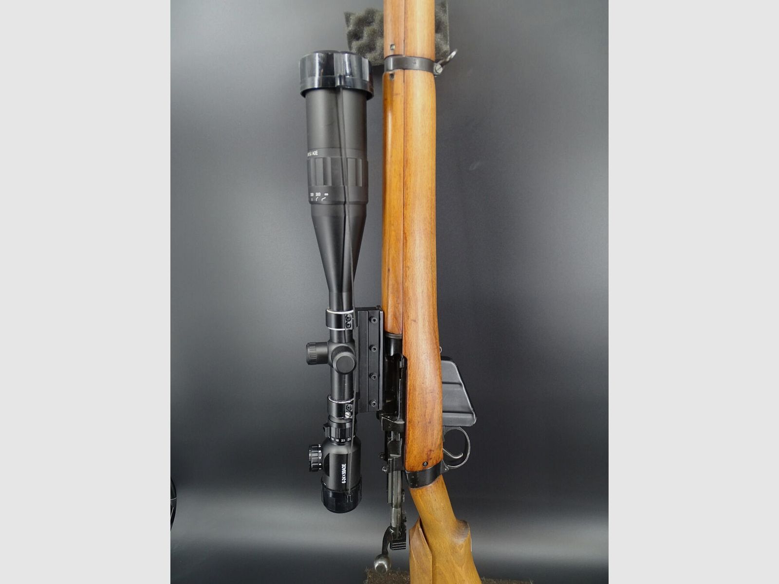 Enfield MK 1 / 3 kaliber .303 Brit. met richtkijker 6-24x50 MK1 No3