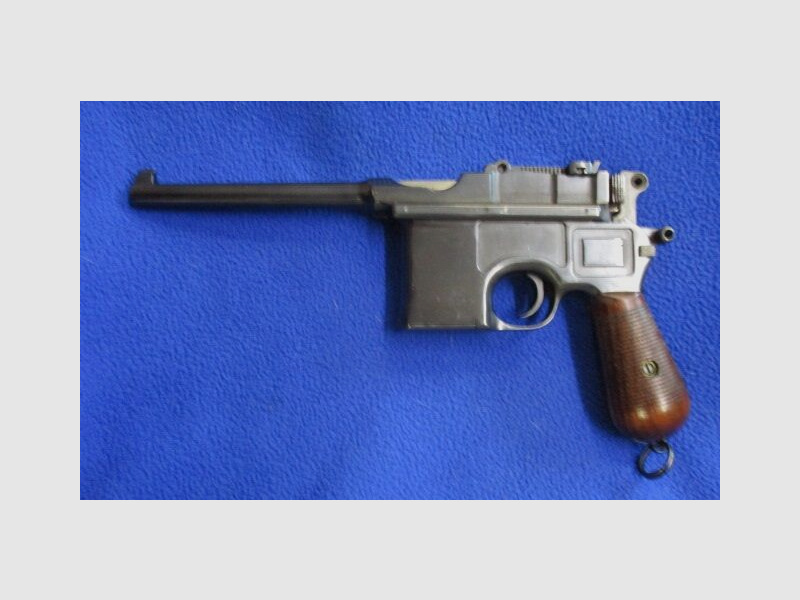 Pistola Mauser C96 7,63 mm Mauser C96