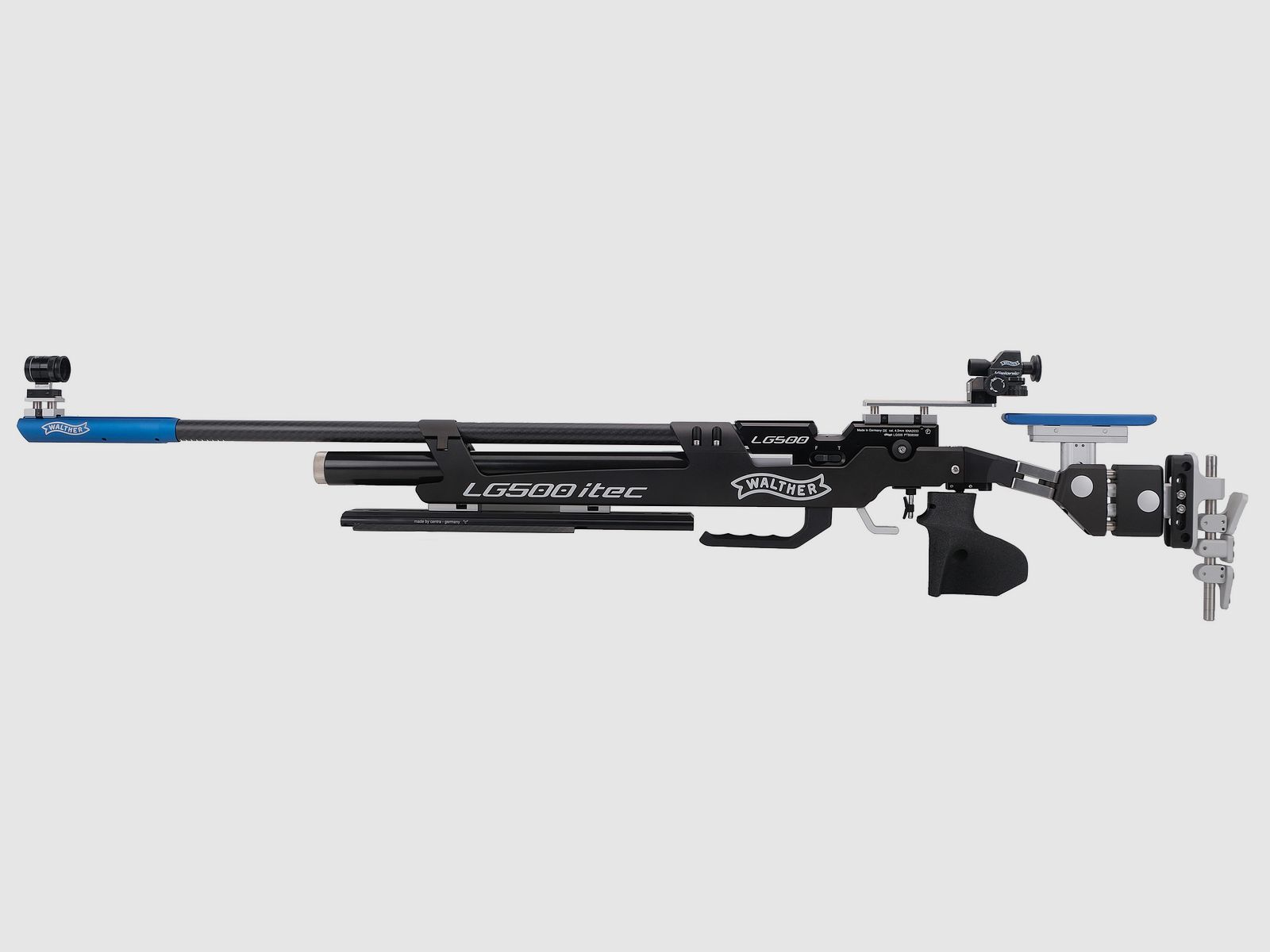 Carl-Walther LG500-M Itec Auflage Griff rechts Gr. M Luftgewehr Match