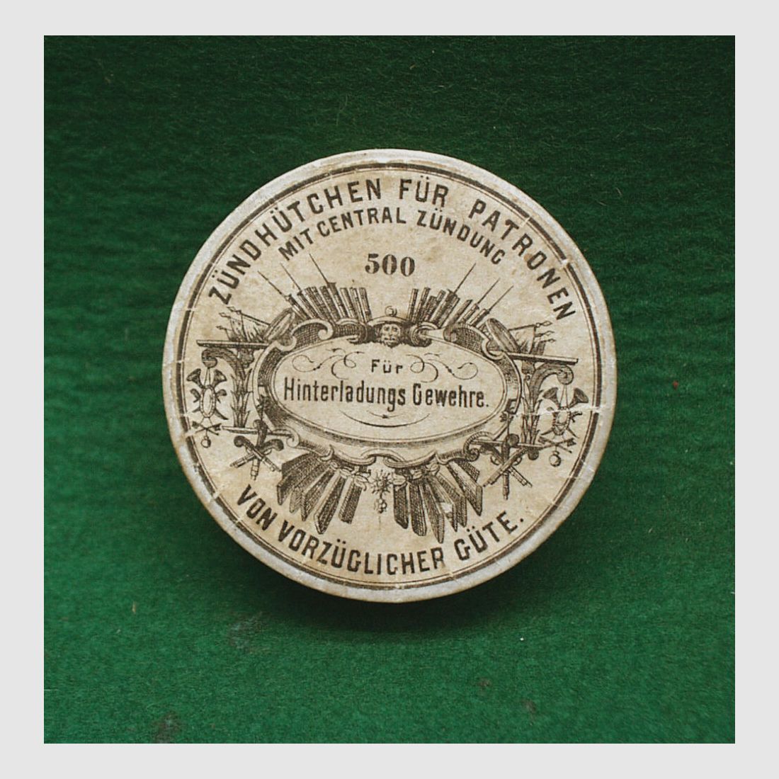 H.Utendoerffer Berdan Zündhütchen 6,45mm