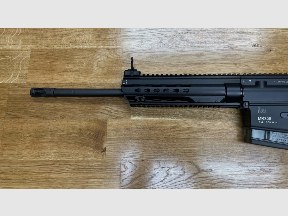 Heckler & Koch MR308 A3 16,5" - półautomatyczna karabina .308 Win. HK MR308 A3 kolor czarny - H&K MR 308 A3 - cywilna wersja H&K 417