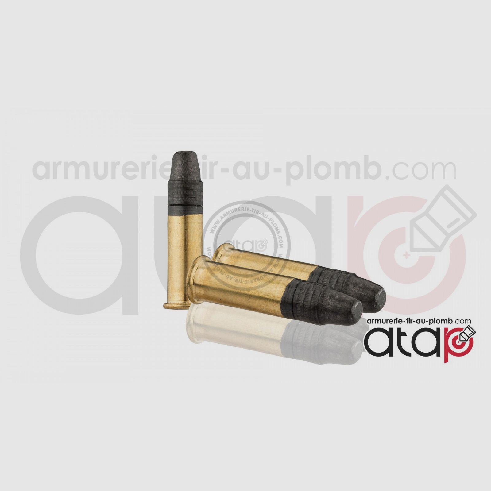 50 cartouches Winchester 22LR subsoniques truncated, image 2 sur 2