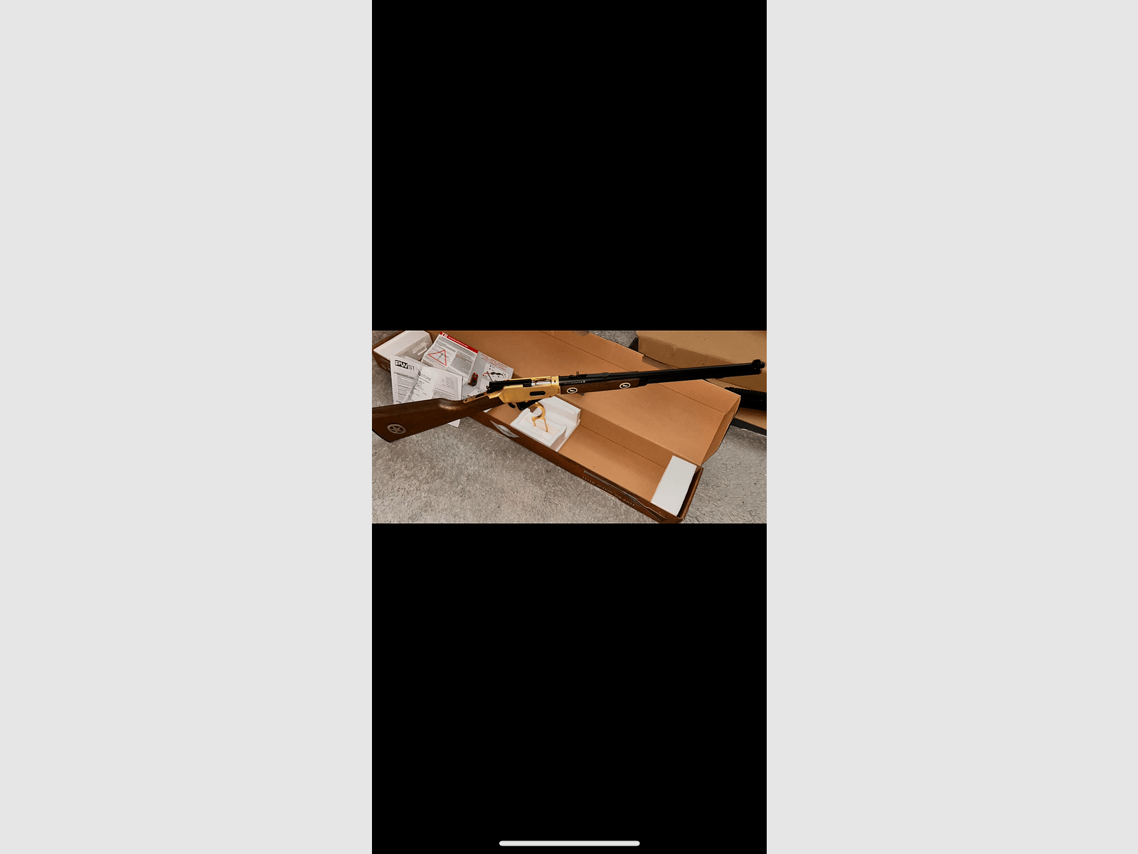 Carabine Cowboy Legends finition or 4,5 mm BB Co2 (P18)