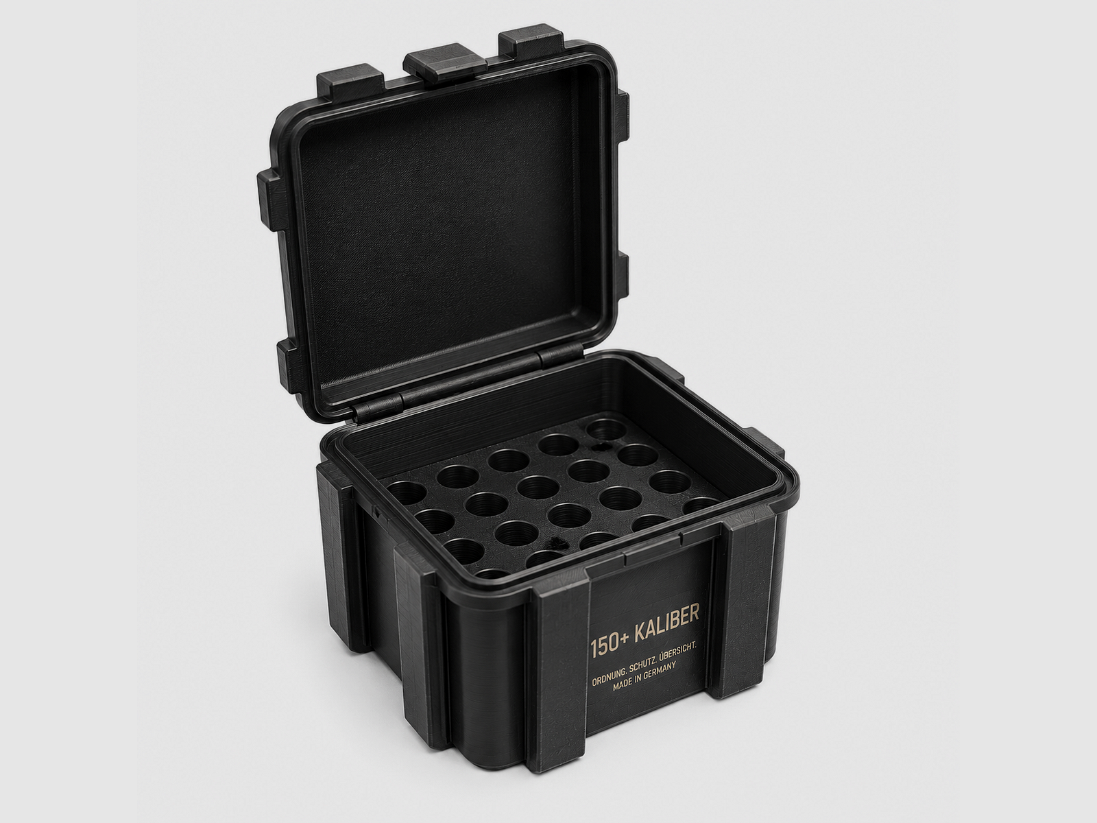 Filamelt munitiekist / 4.6x30 / 'klapdeksel' / patroonbox, munitiekist, afbeelding 1 van 7