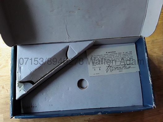 Beretta Originalkarton Mod. 81