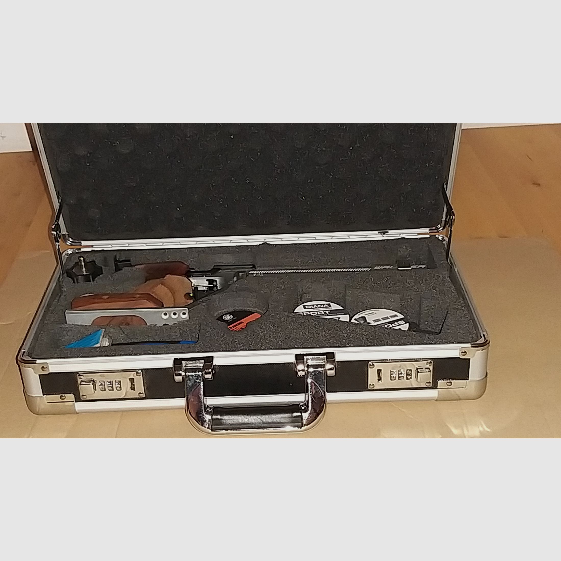 Luftpistole Walther LP 400 mit Alukoffer