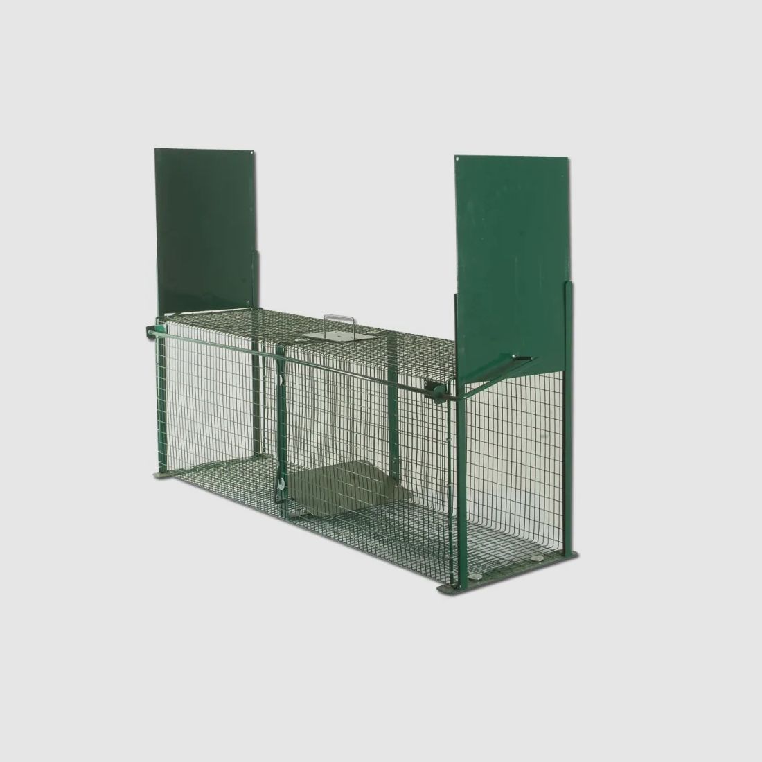 Jaula trampa de acero galvanizado pintada en polvo 150x50x60cm, imagen 1 de 6