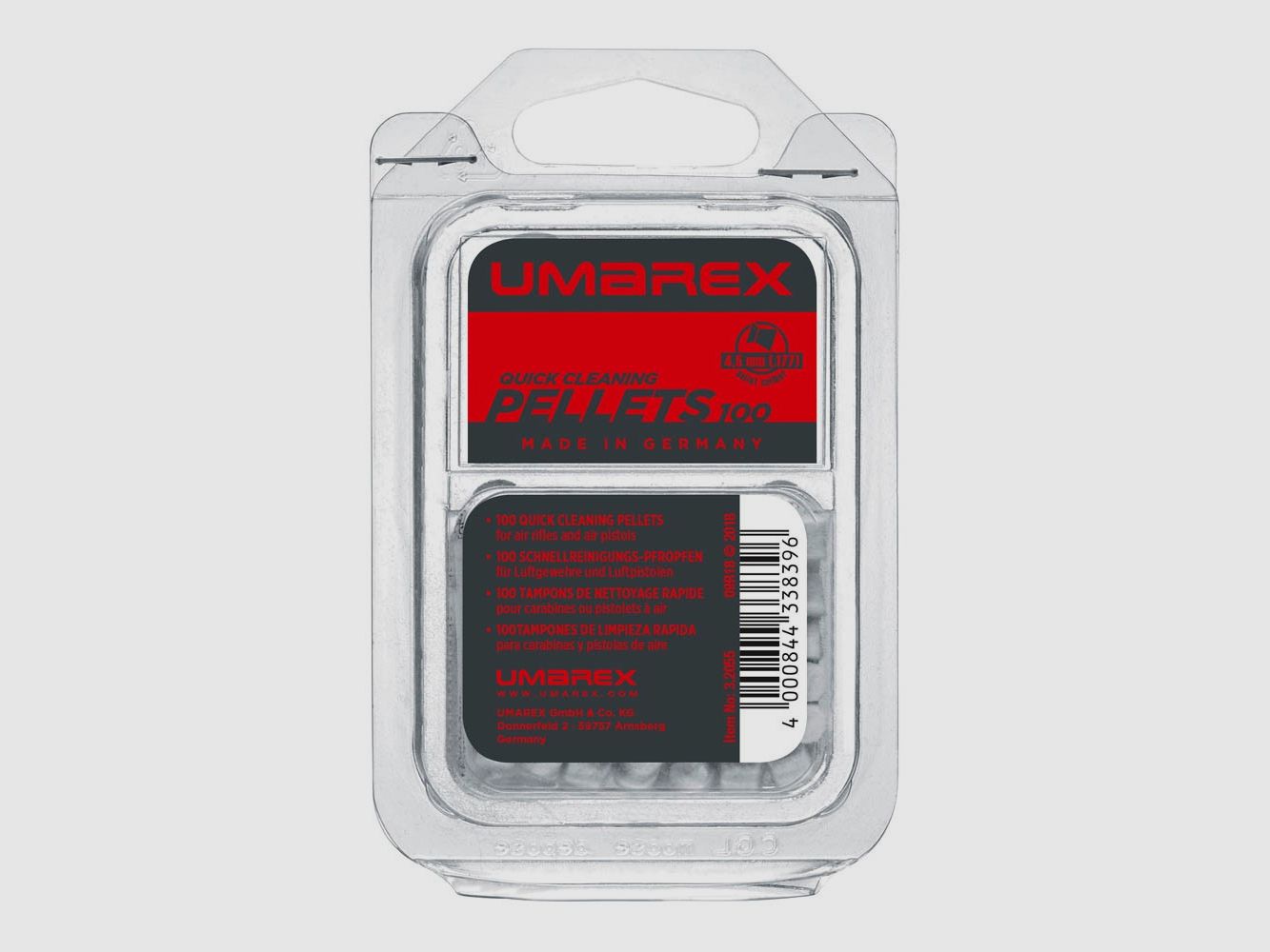 Tapón de limpieza rápida Umarex para 4,5 mm