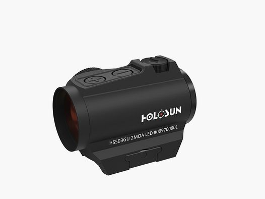 Holosun CLASSIC HS503G-U-Nero Cerchio Punto Cacciatori Sportivi e Airsoft