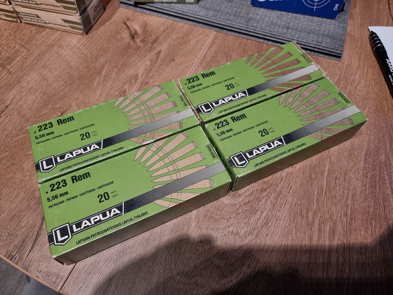 Munizioni .223 Remington 55gr FMJ - vari produttori - S&B Magtech IMI PMC PPU Lapua GGG Norma ecc.