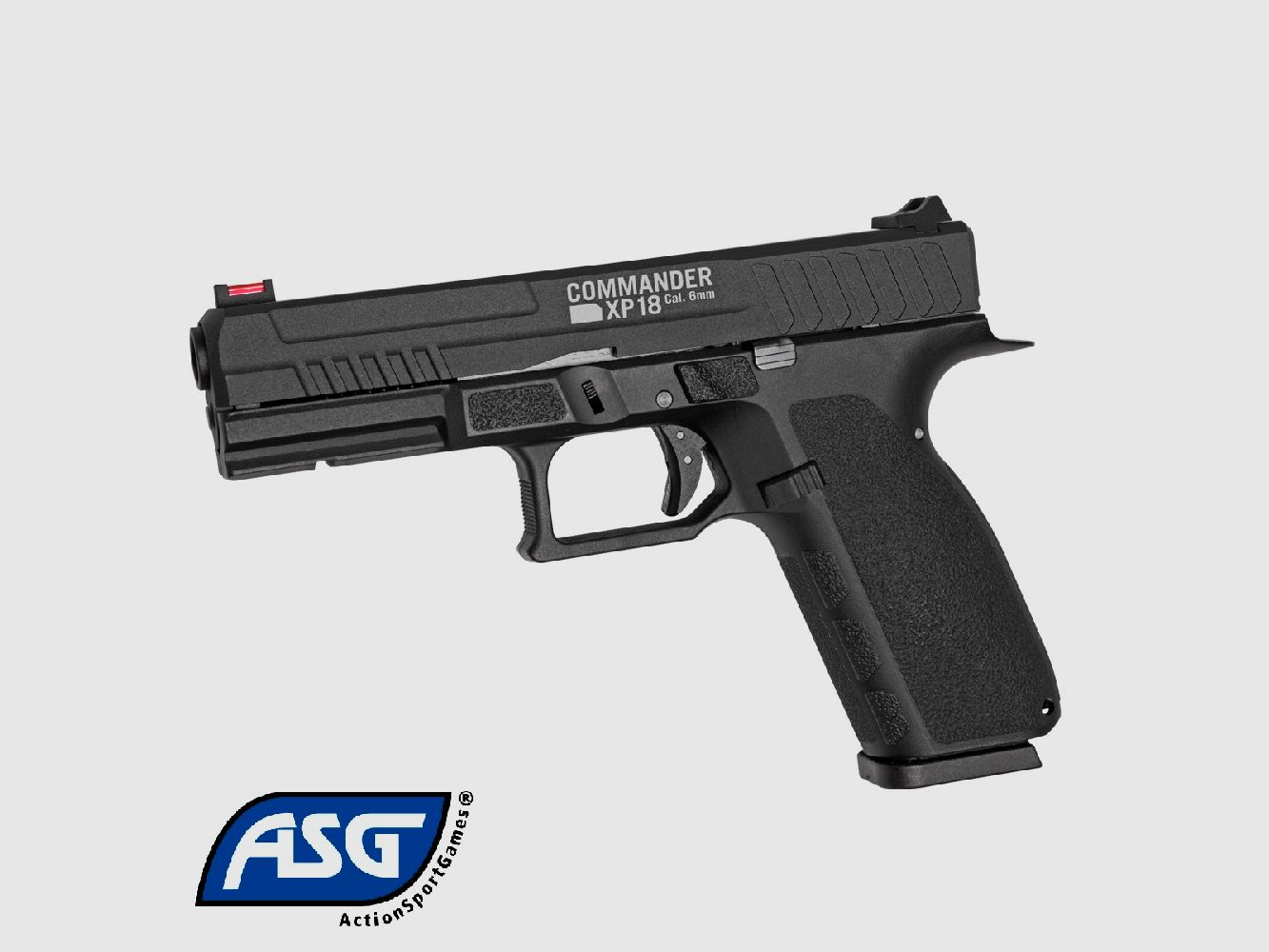 Pistolet ASG Commander XP18 Czarny – 6 mm Co2 – 0,9 Joula