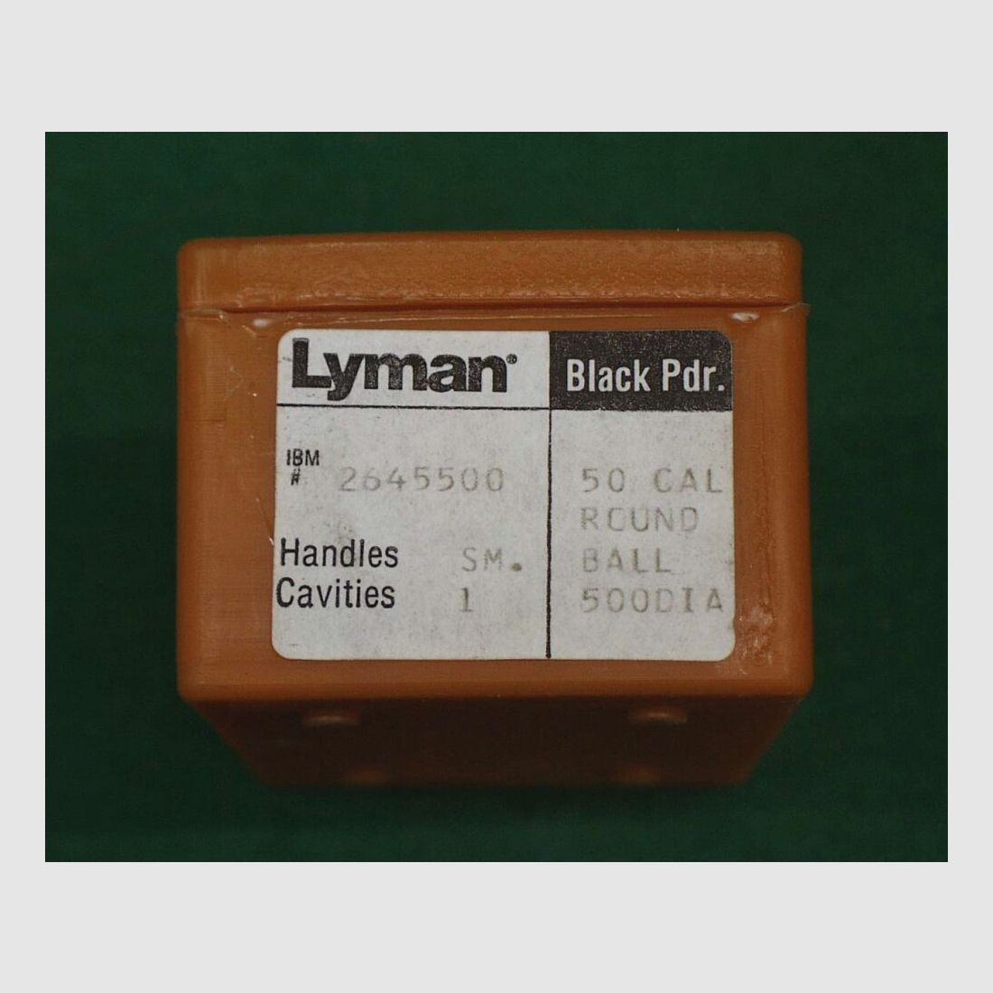 Lyman	 Kokille Kal.500