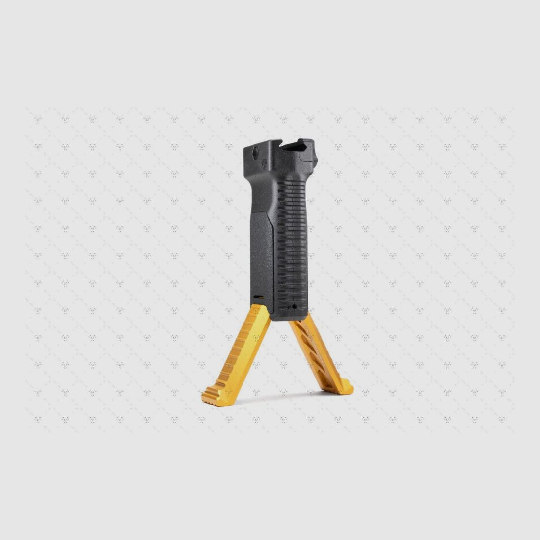 Strike Bipod Grip with Aluminum Legs (Picatinny) in Titan