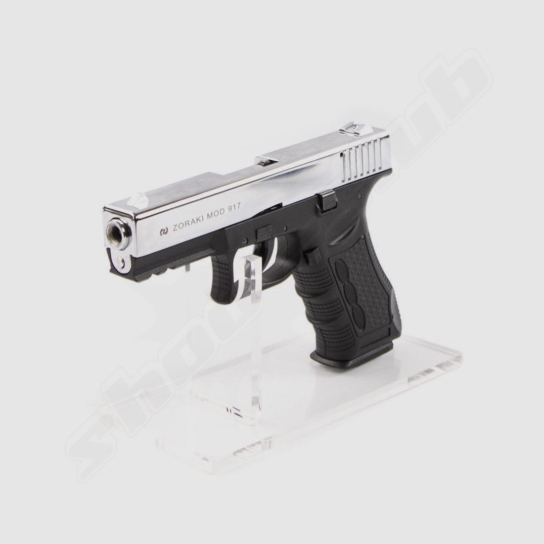 Zoraki 917 Schreckschusspistole – Chrom – 9 mm P.A.K.