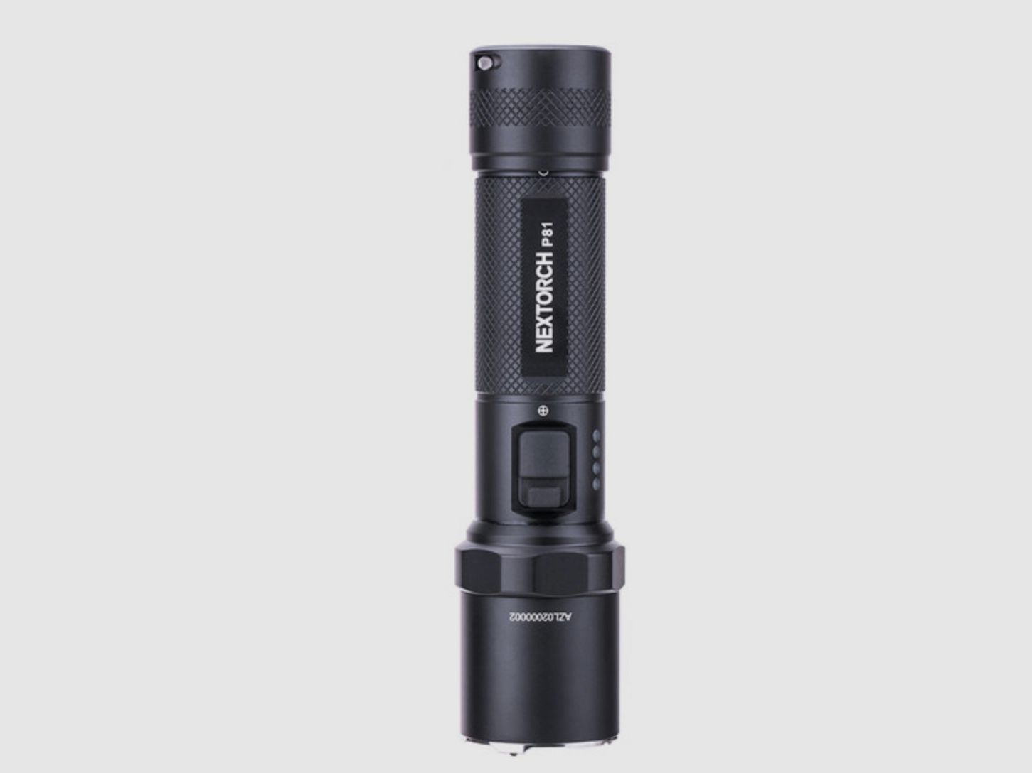 NEXTORCH P81 2,600 Lumen tactical LED flashlight, USB-C rechargeable function, glass breaker