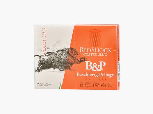 Baschieri & Pellagri Nabojnik do strzelby 12/70 Red Shock 35,5 g