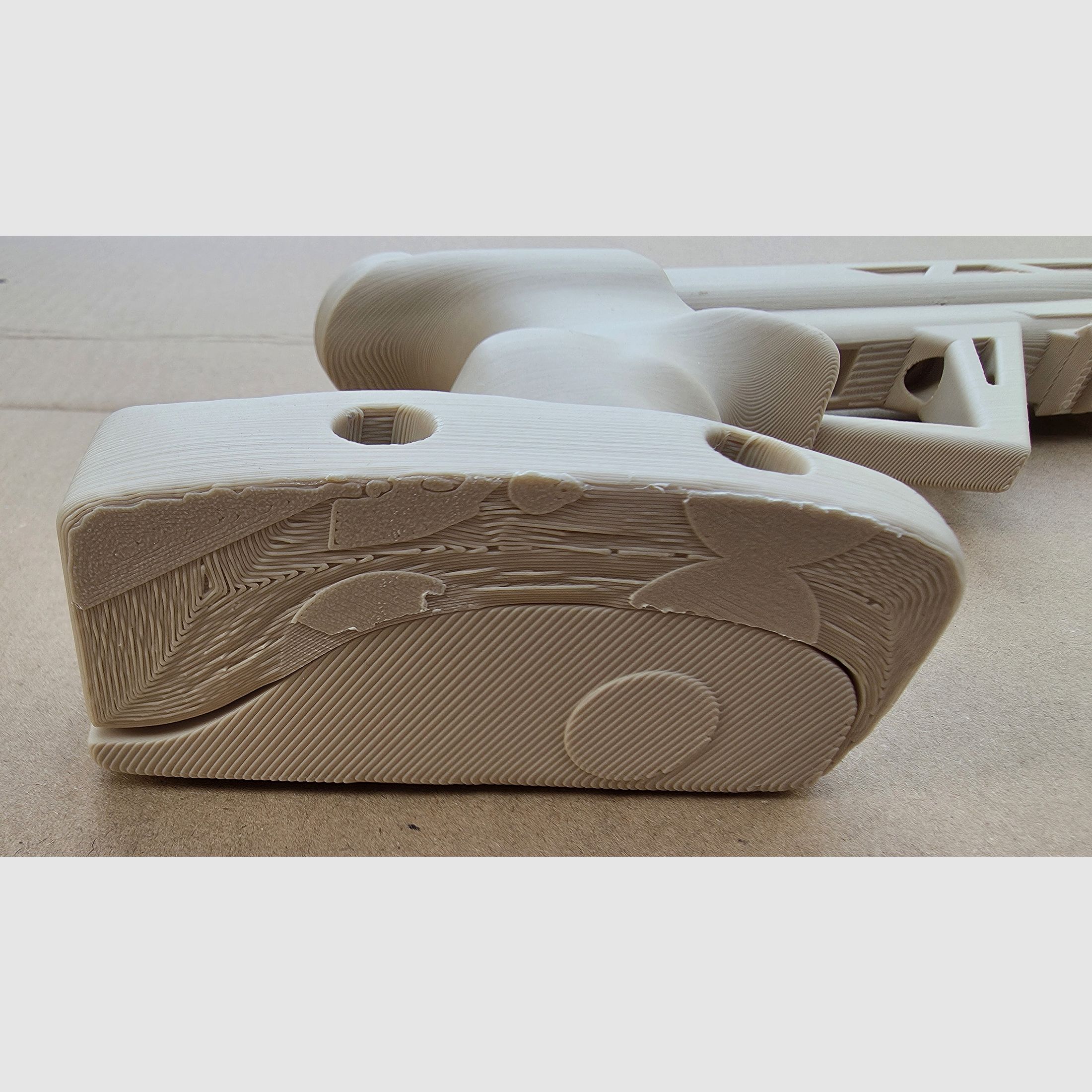 Match grip per Diana Chaser Bandit Airbug legno PLA - legno di pioppo