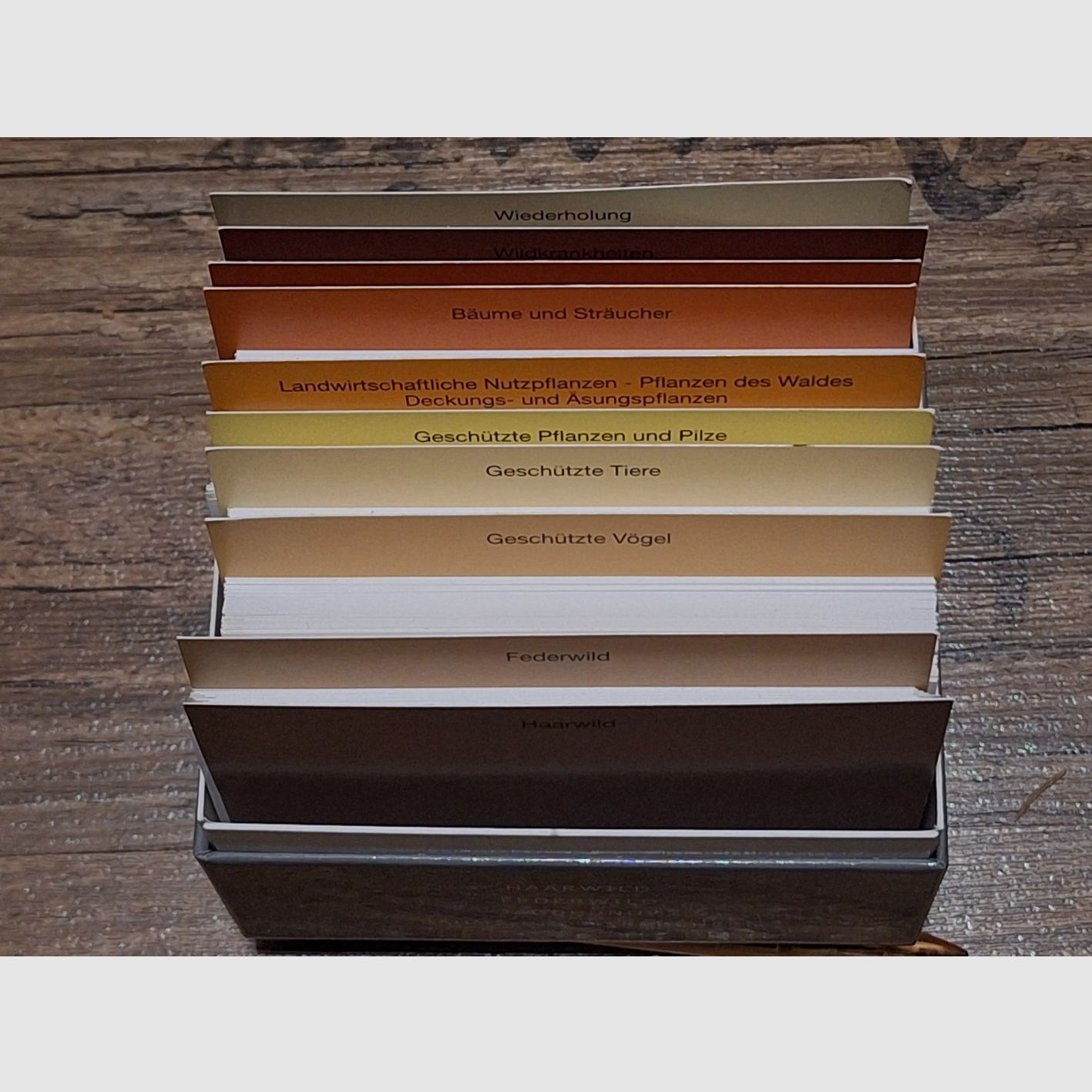 Heintges Lernkarten für die Jägerprüfung 15. Auflage von 2023