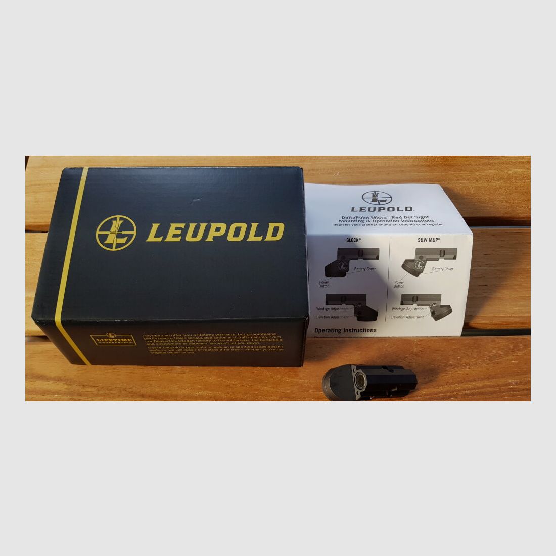 Leupold	 Delta Point Micro (Glock)