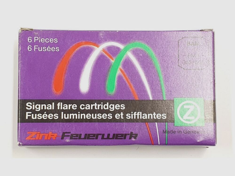 ZINC light and signal cartridges cal. 16/70