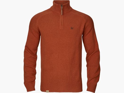 Härkila Vincent Merino Suéter de Media Cremallera Hombre Bombay marrón XL