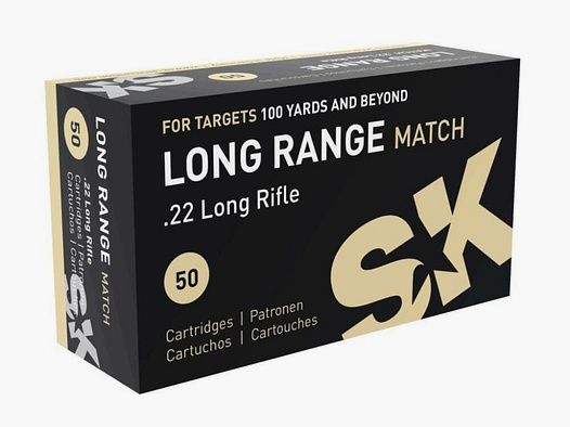 SK 40grs Long Range Match 50STK .22lr