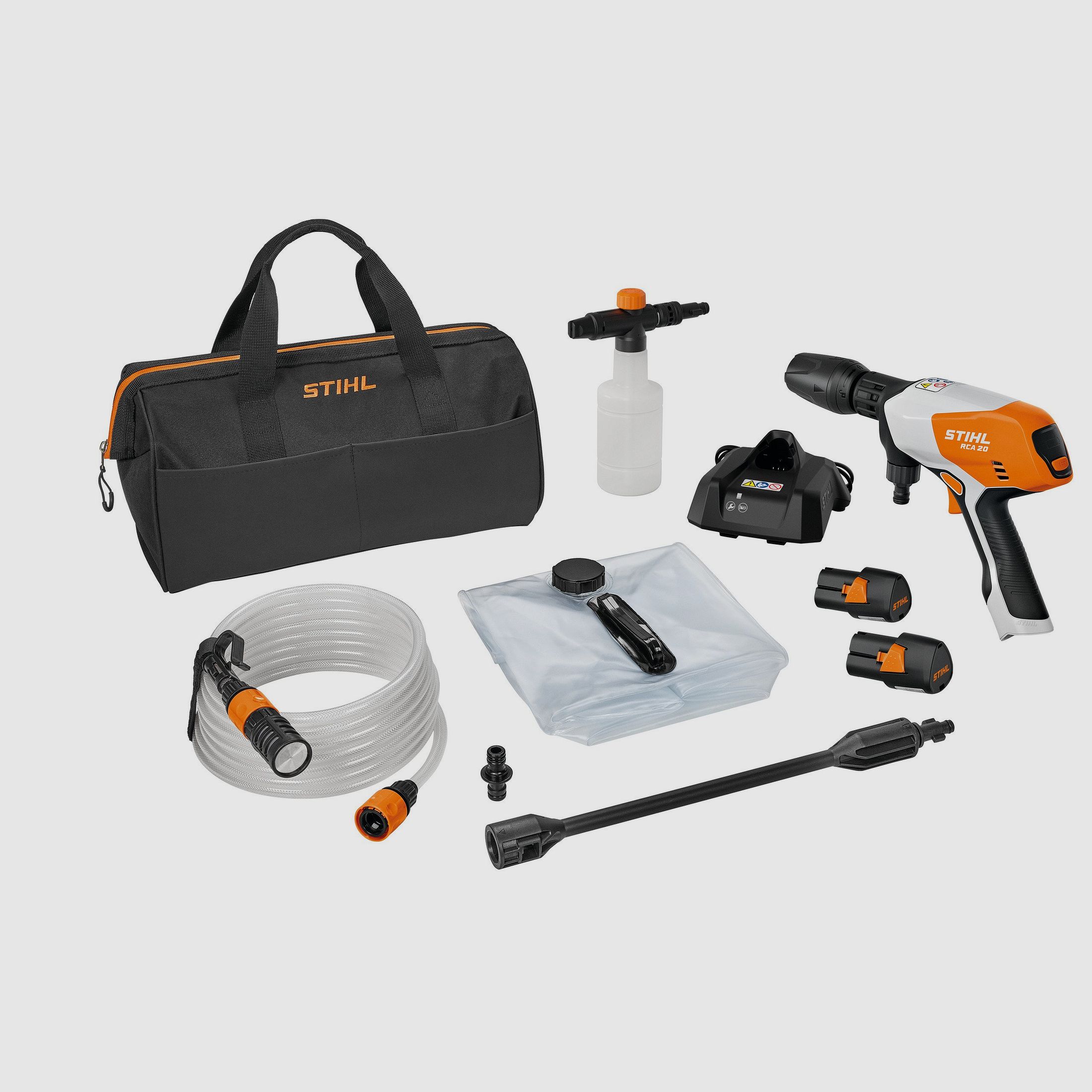 Stihl Battery Pressure Washer RCA 20 Set with 2 x AS 2 and AL 1
