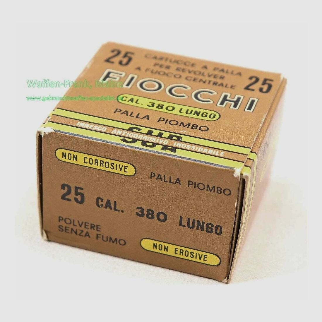 Fiocchi - Italian revolver cartridges .380 Long
