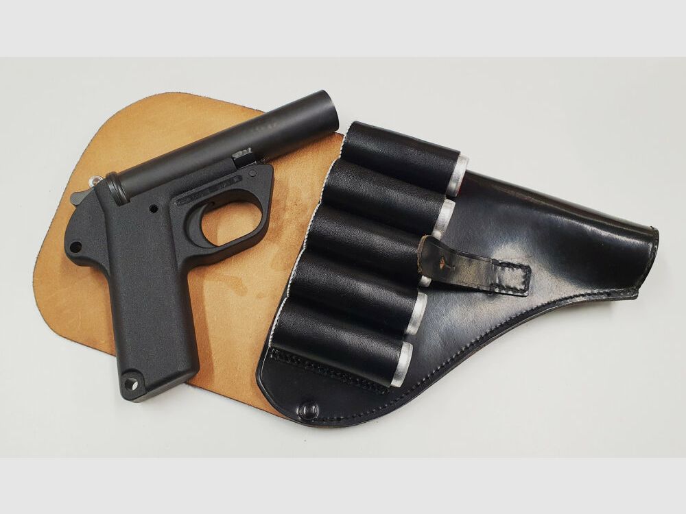 GEBR. DEWALD OHG HK P2 Borsa per pistola segnaletica SigPi P2A2, immagine 7 di 9