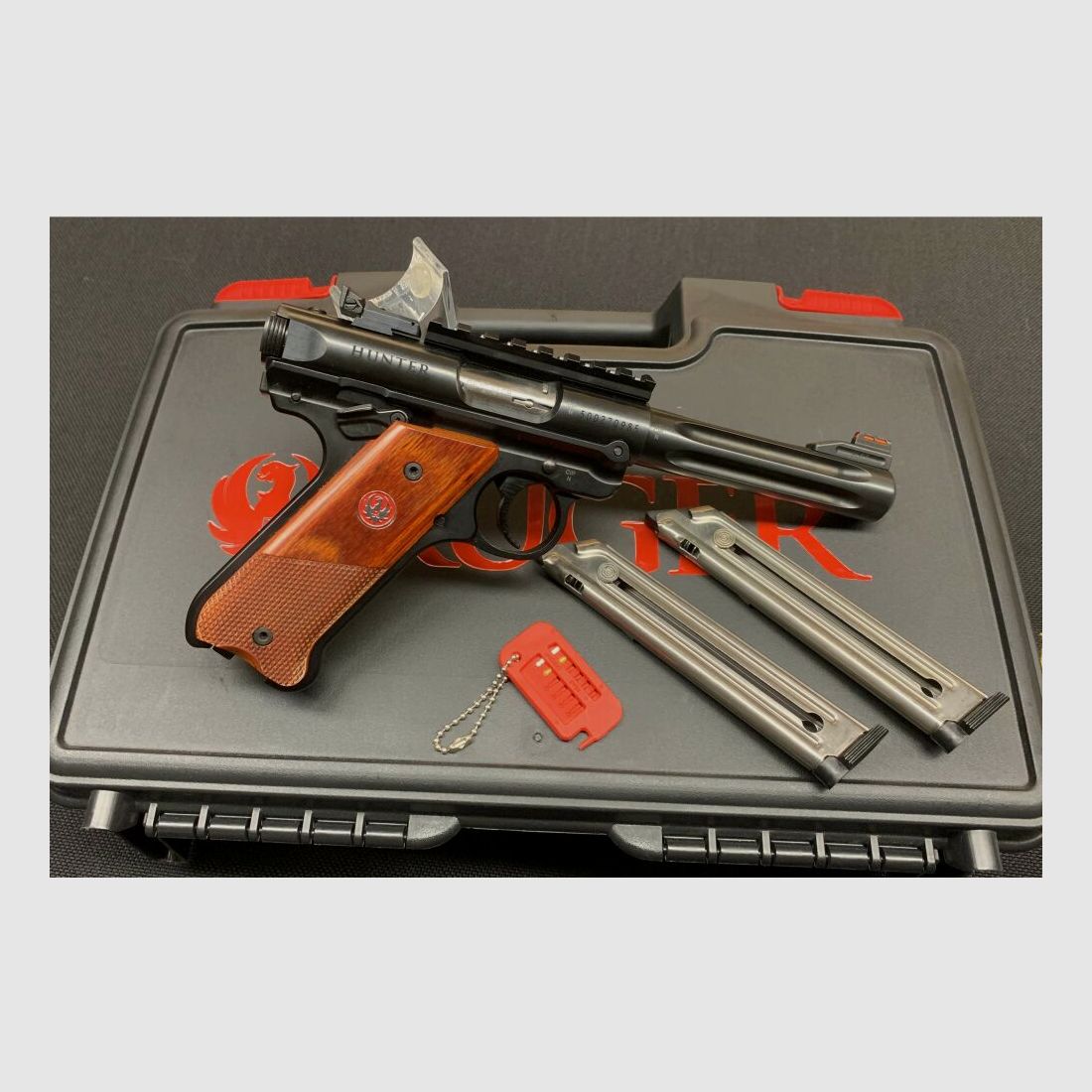 Ruger MK-IV Hunter blauw 5,5“ .22lr