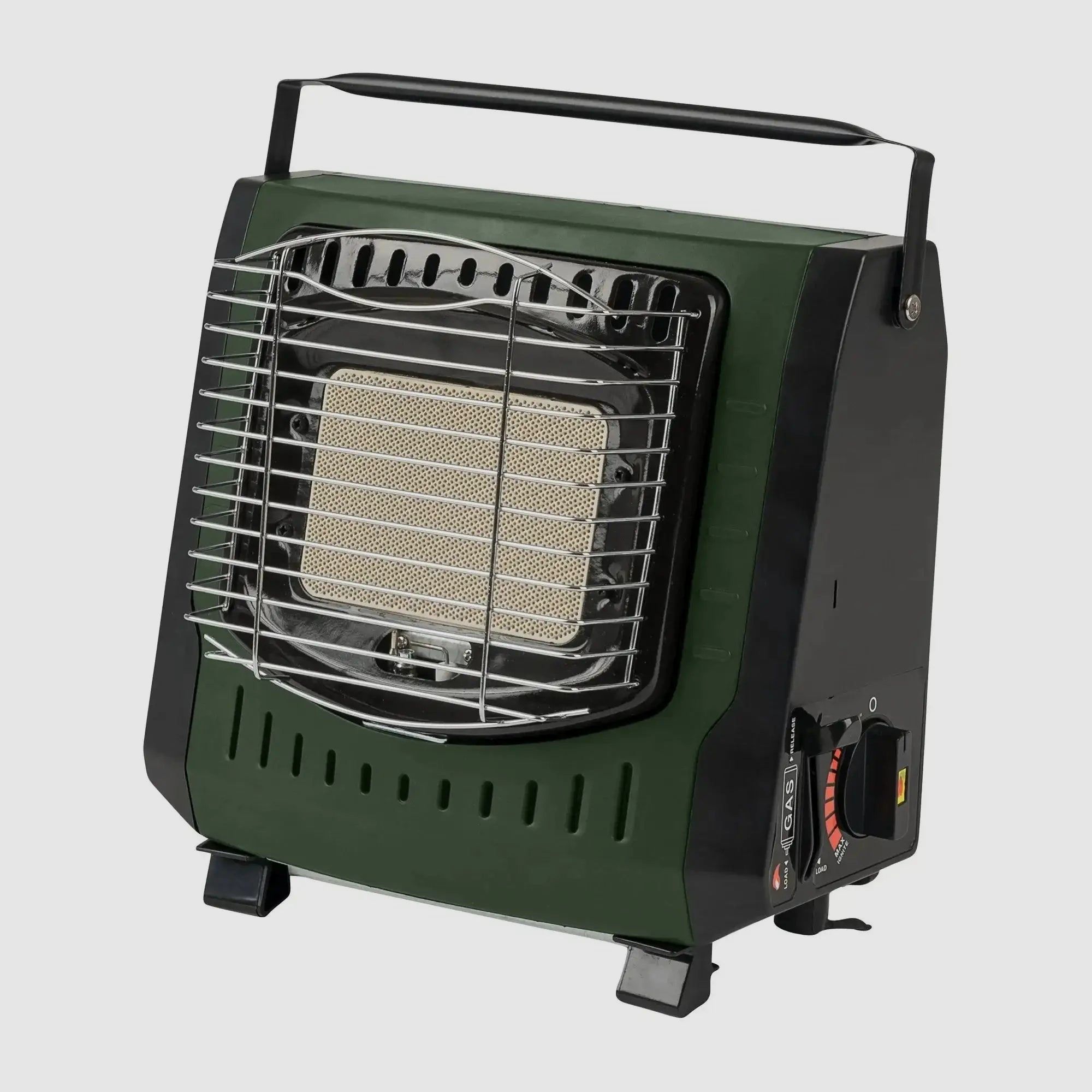 Highlander Gasheizer Compact schwarz grün