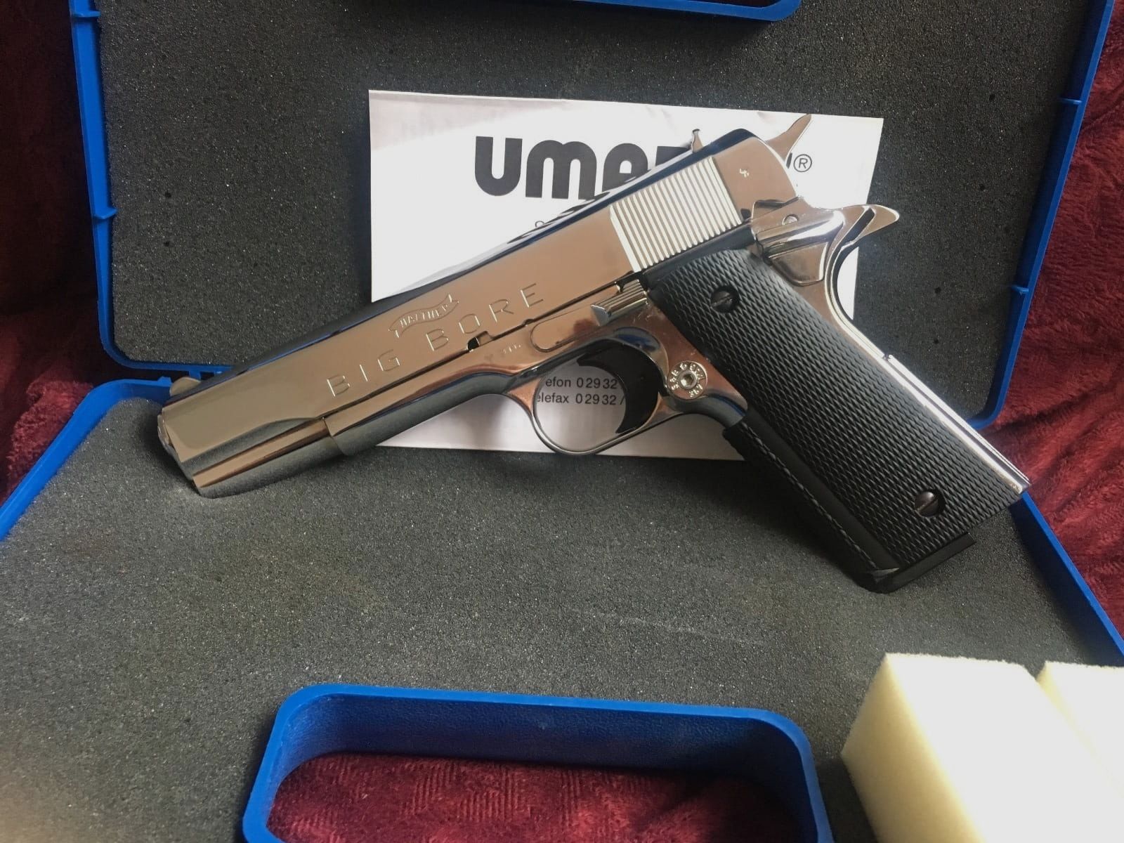Walther Big Bore Chrome Tausch gegen einen PIEXON JPX 6 mit Laser möglich!!!