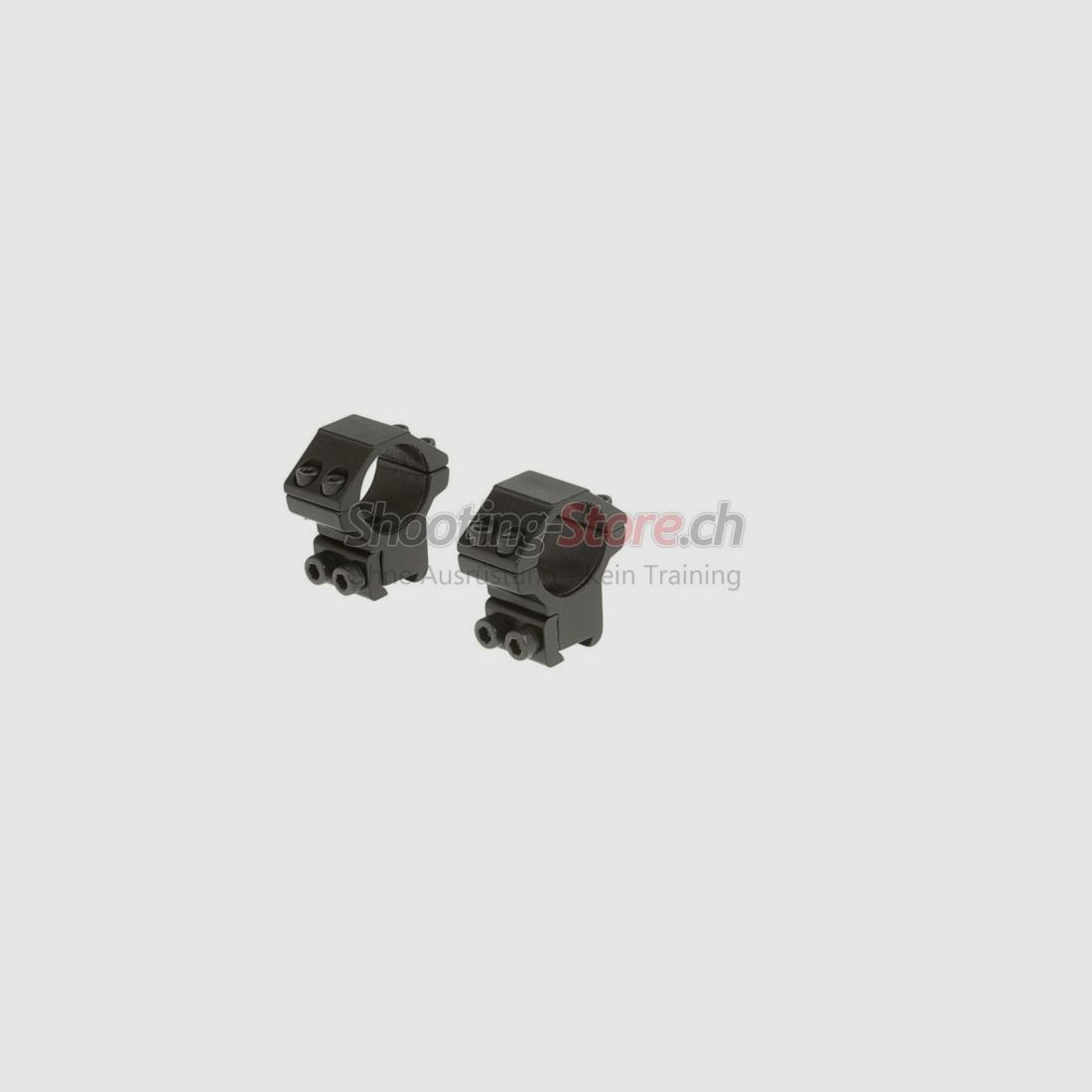 Leapers 25.4mm Airgun Mount Ring Medium Black