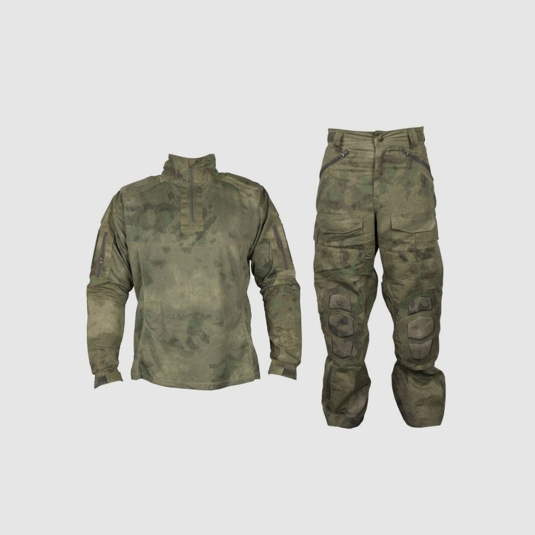 DELTA SIX Spec-Ops Paintball Tactical Bundle 2.0 (Tuyau+Maillot) Camouflage Vert Forêt