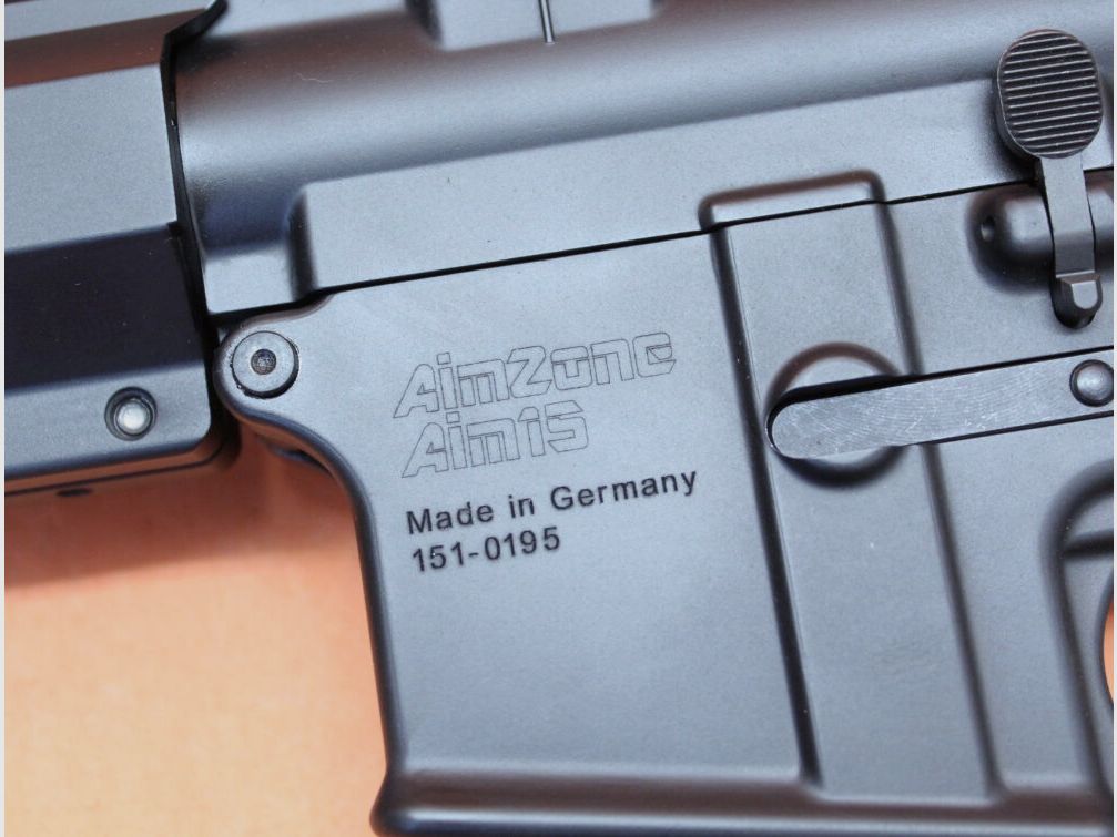 AimZone Ha.Büchse .223Rem AimZone Aim15 Basic Sporter 16M System AR-15 +Geco 1-6x24 scope +Burris PEPR