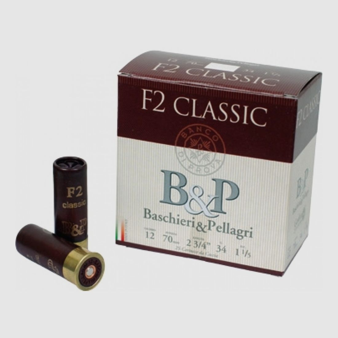 BASCHIERI & P. F2 CLASSIC Kal.12 gr.34 pb.5 spezielle Taube