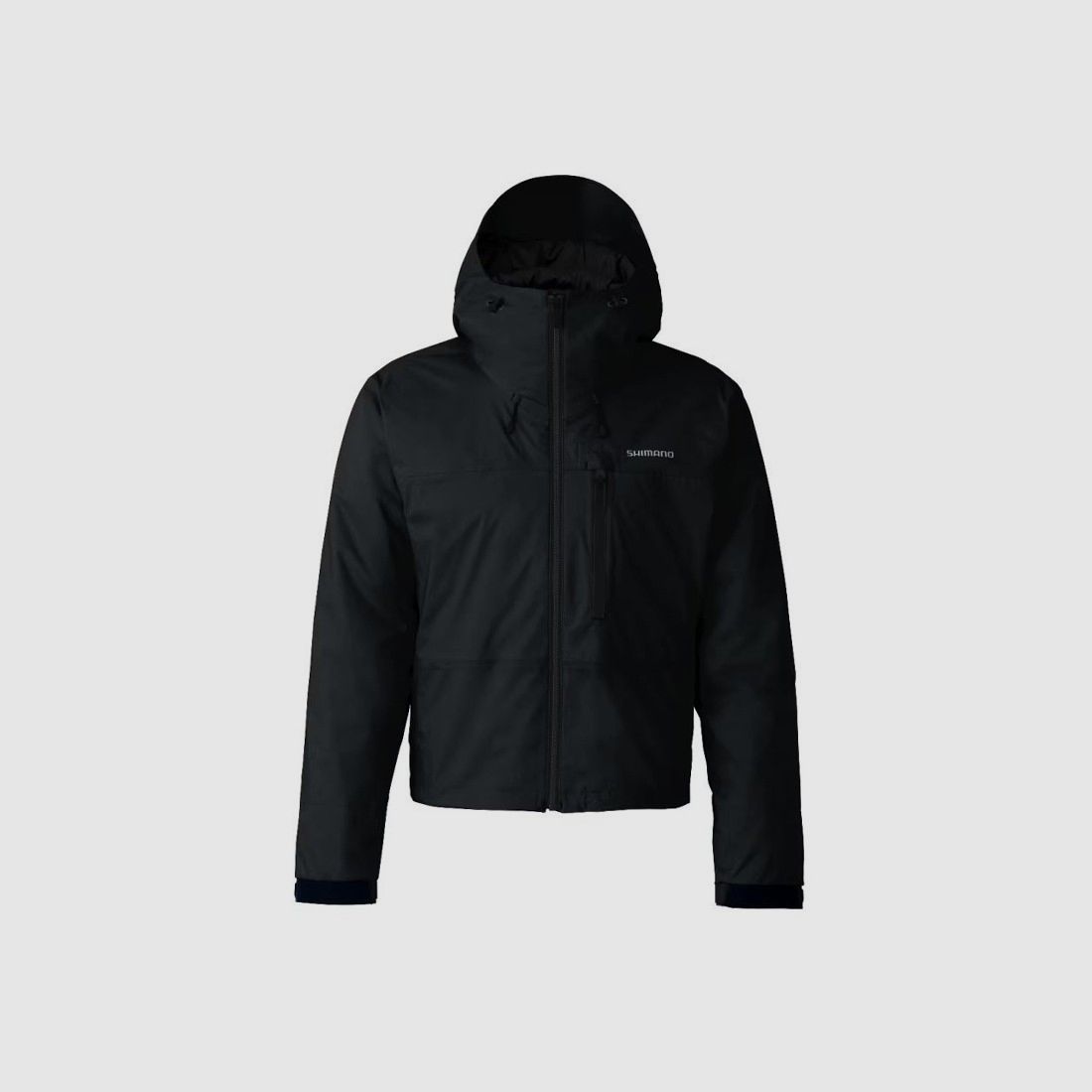SHIMANO APPAREL DURAST WARM KORTE REGENJACK ZWART, afbeelding 1 van 5