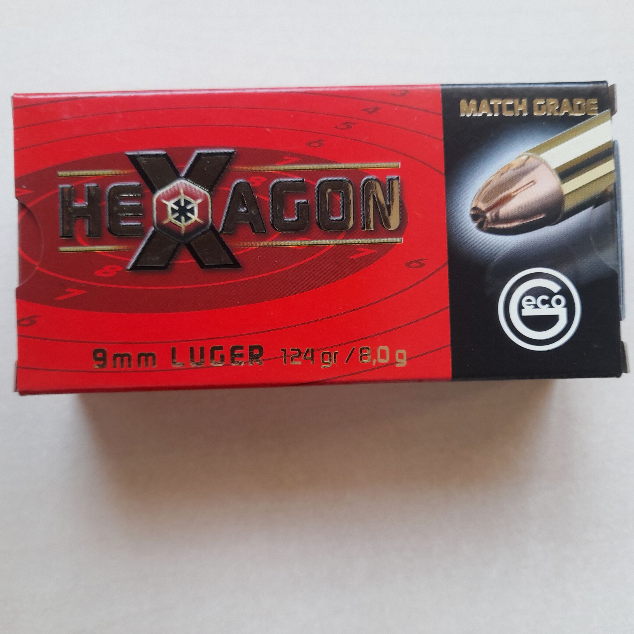 Geco	 Hexagon  124 Grain