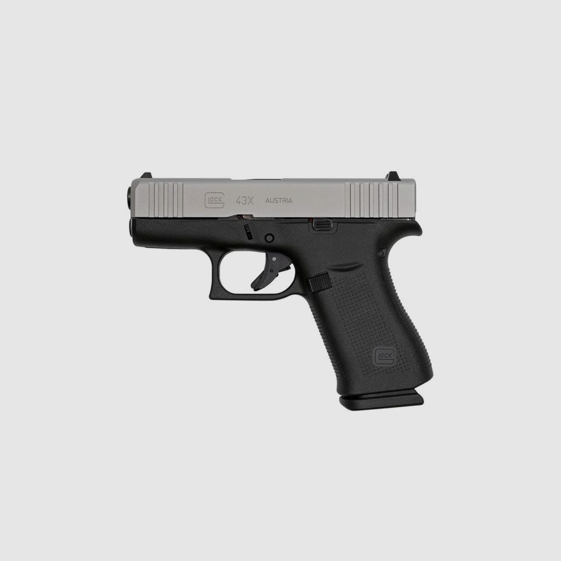 Glock 43X Silber 9X21