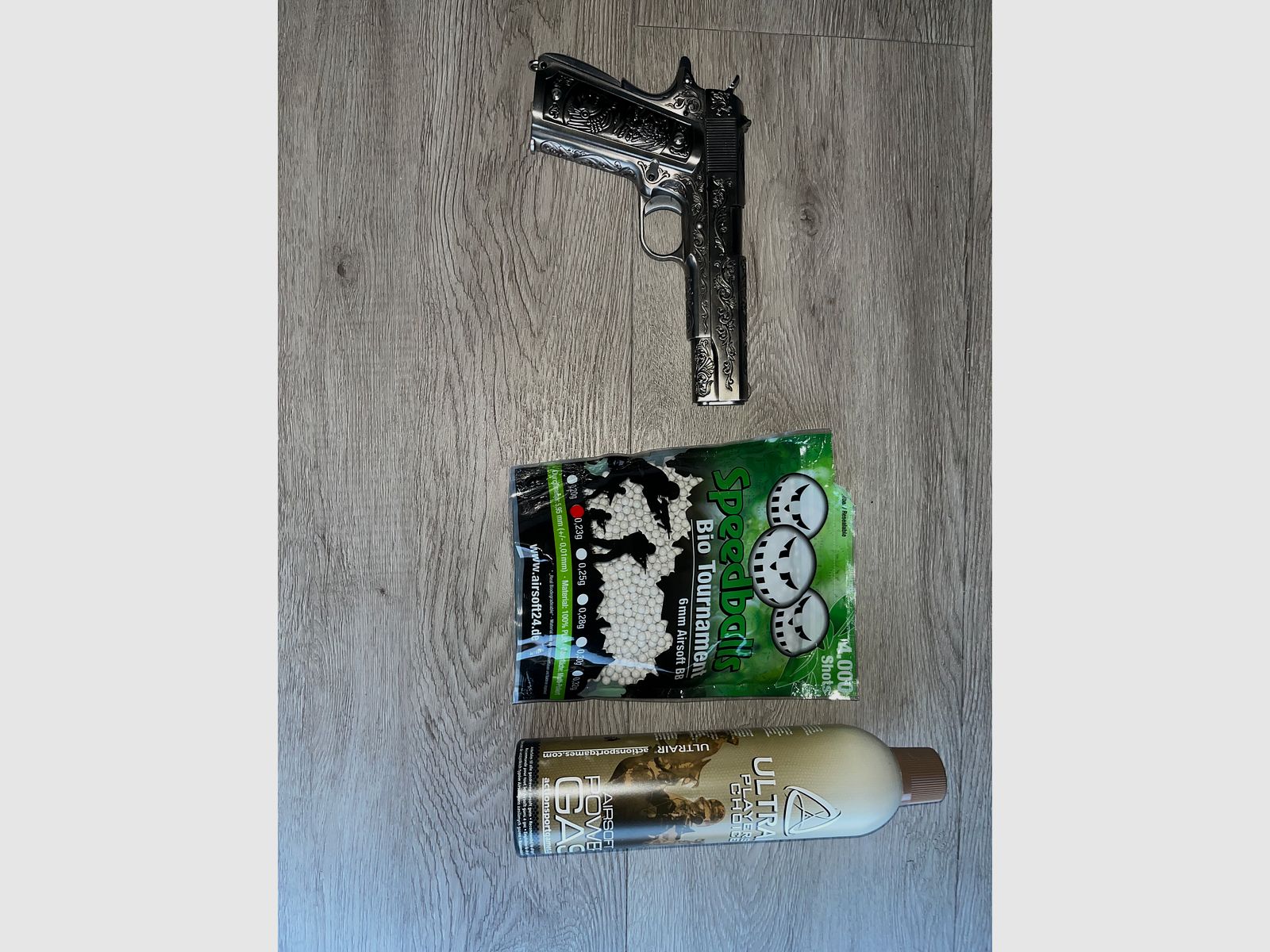  1911 GBB Vollmetall mit Gravuren