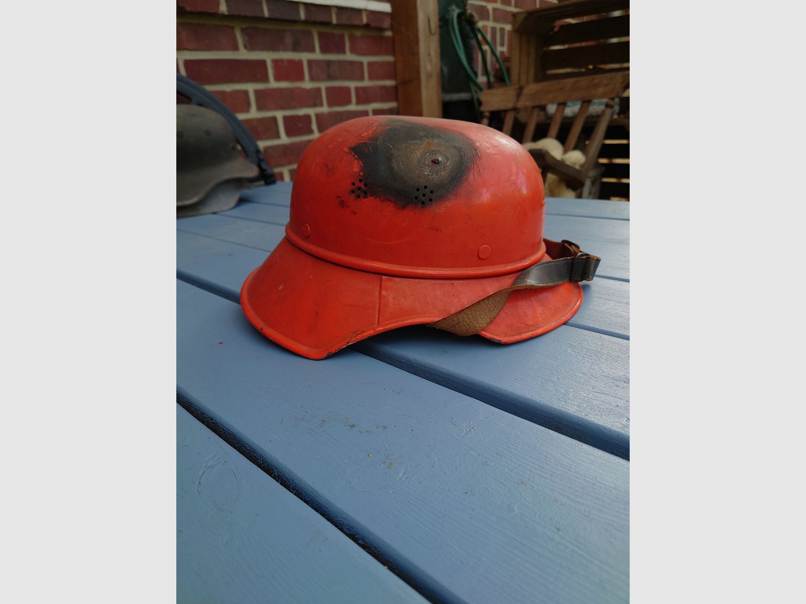 Gladiator M38 Luftschutzhelm WW2 WK2 kein kar98 mp40 stg