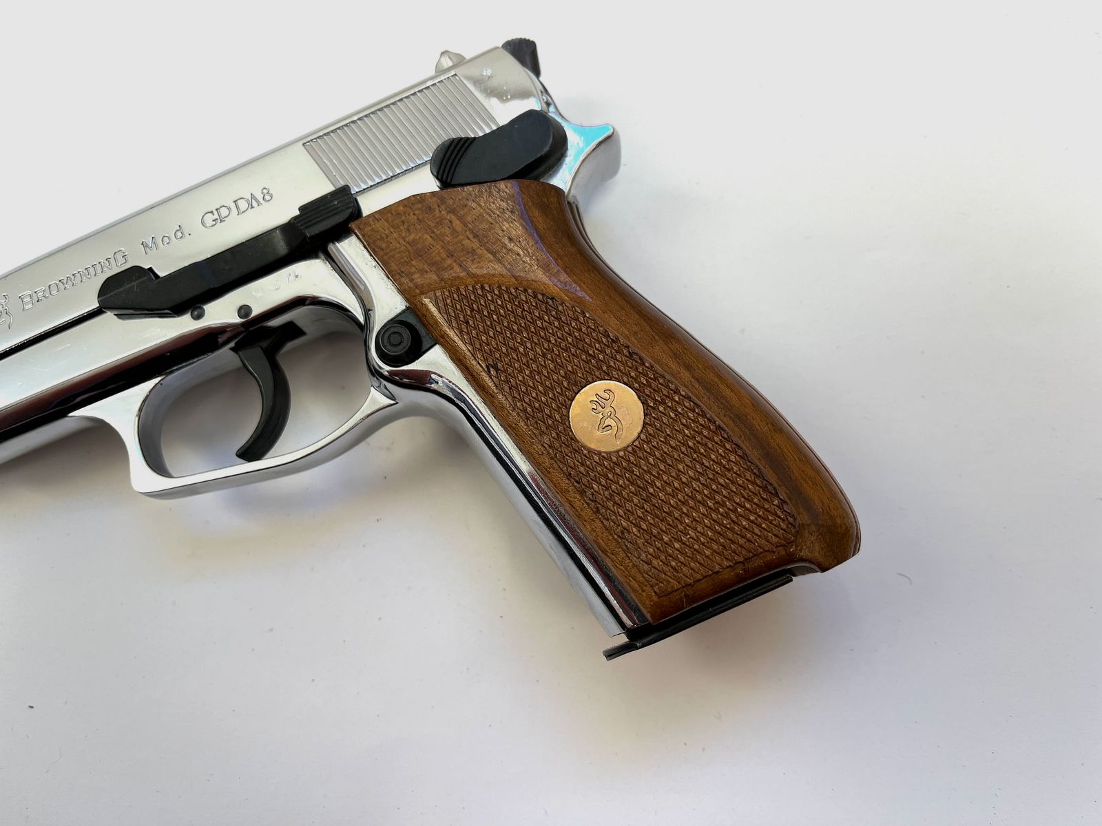 ••• Plaque de poignée en bois Browning GPDA 8 - plaque de poignée originale •••