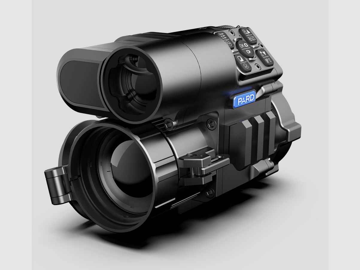 PARD 37154-21 kamera termowizyjna FT32 LRF w tym adapter zaciskowy i złącze Rusan MCR