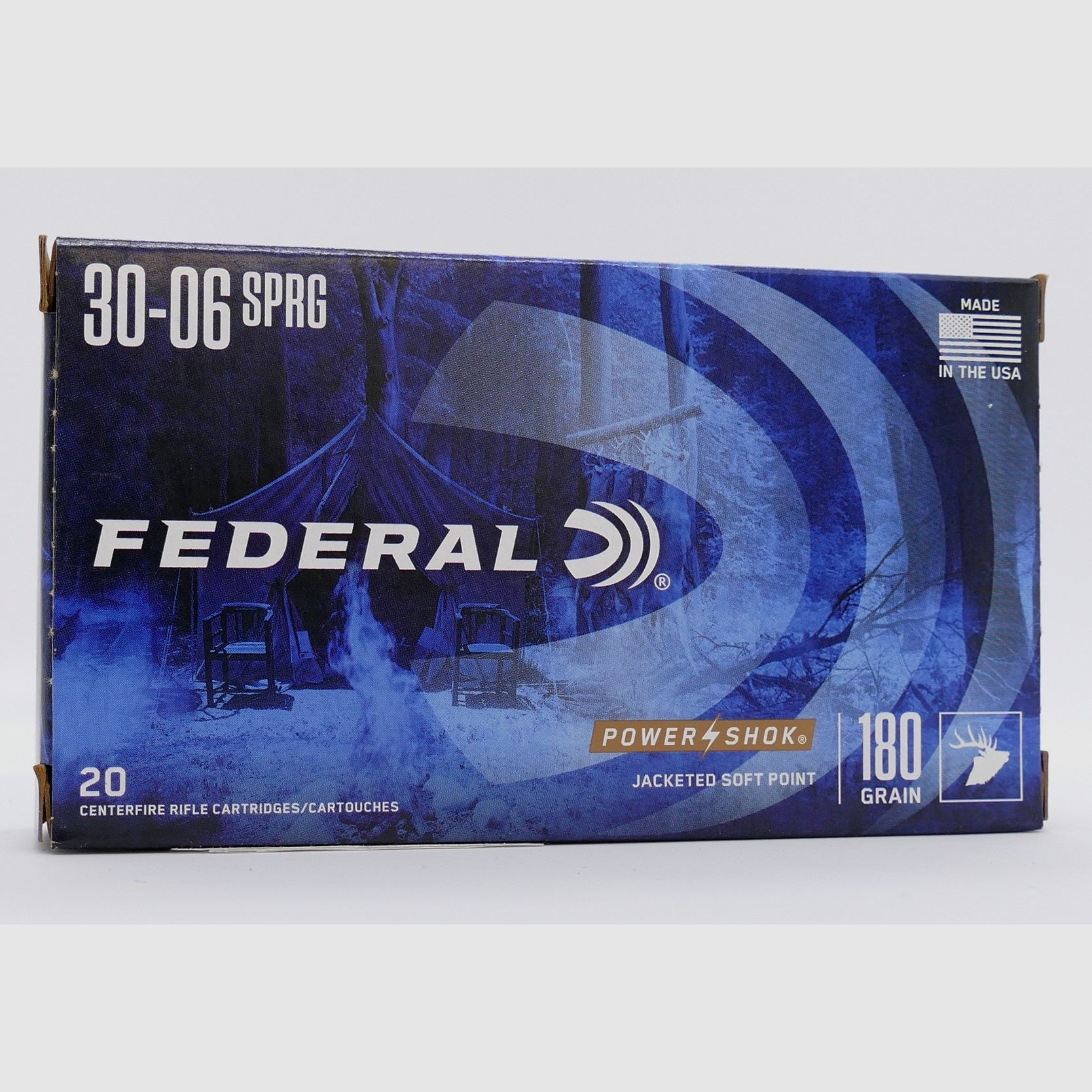 Federal .30-06 Power Shok TM 9.7g/150gr rifle cartridges
