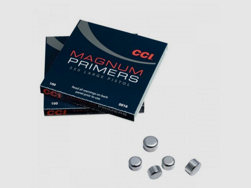 CCI large pistol Magnum primers NO 350